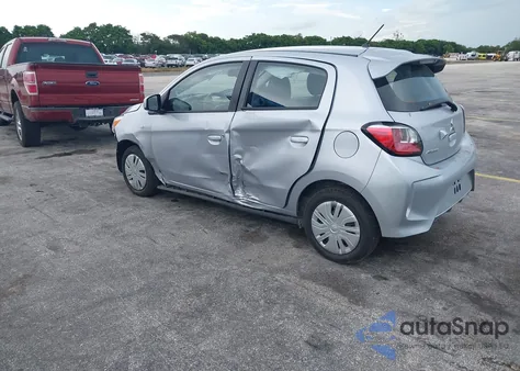 2024 Mitsubishi Mirage Es/Le z USA, uszkodzony, nr VIN ML32AUHJ3RH031917